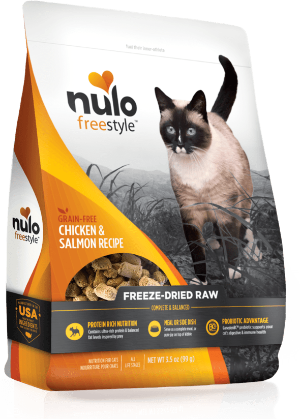 Nulo Freestyle Freeze-Dried Raw Chicken & Salmon Recipe